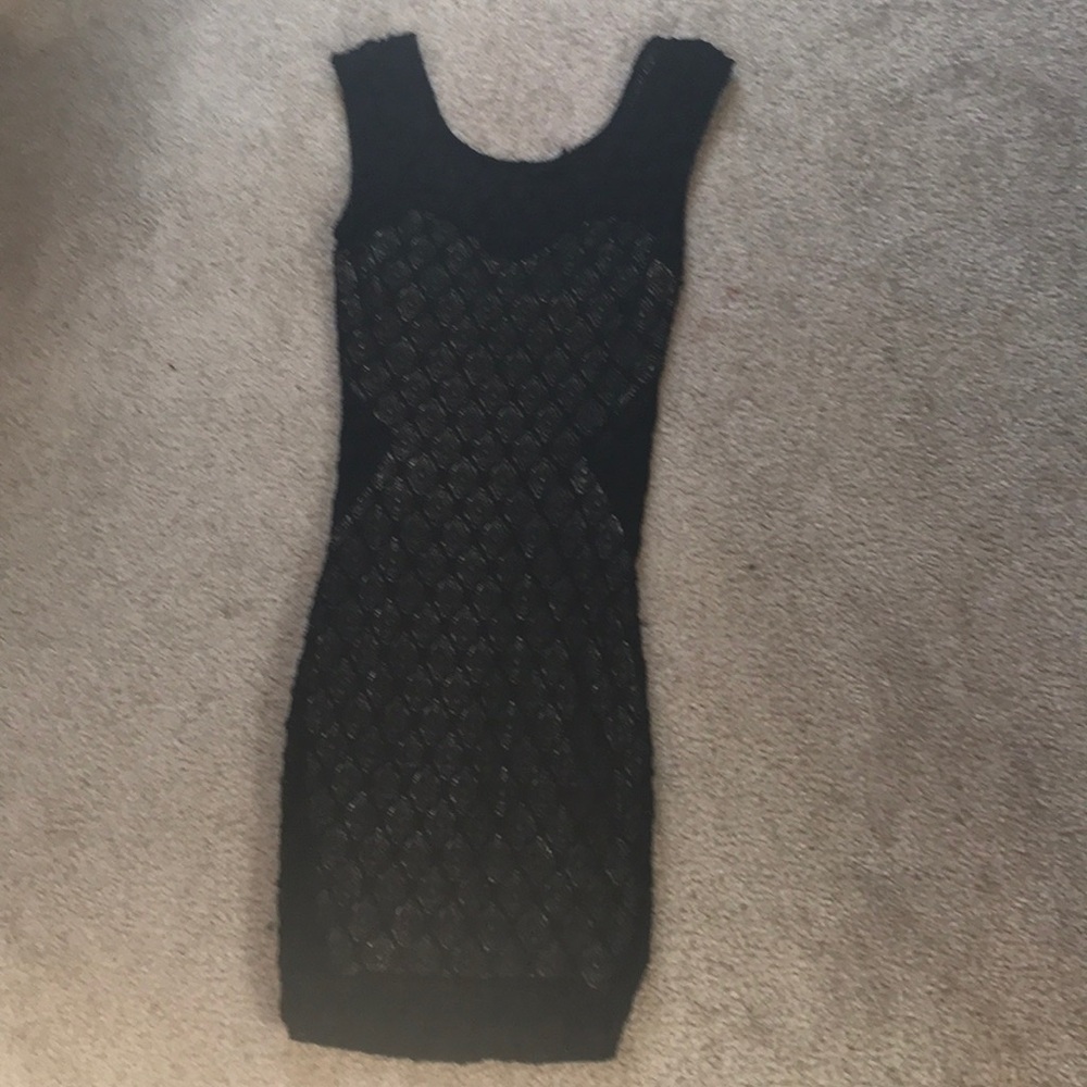 Short black dress